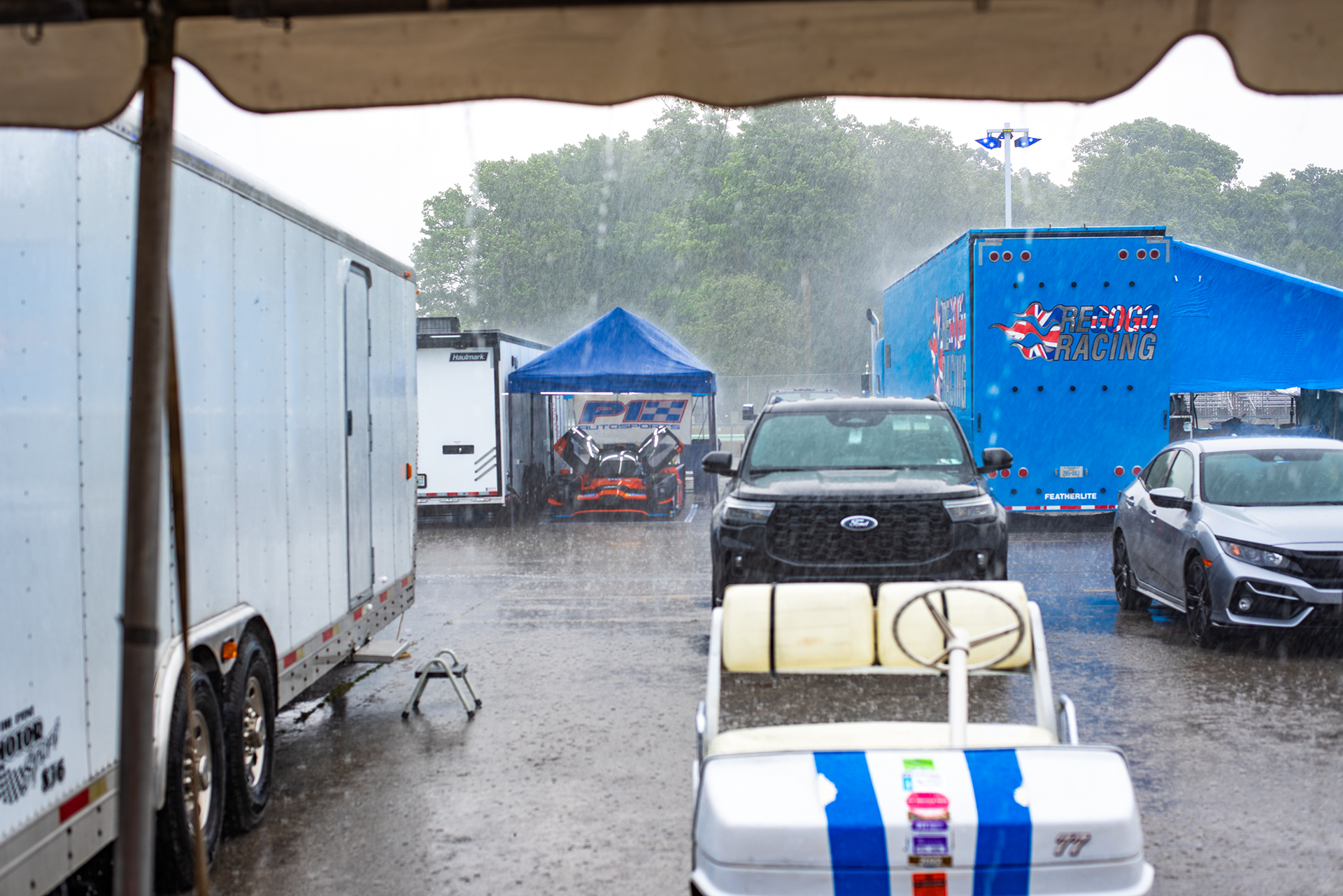 The rain and the Duqueine